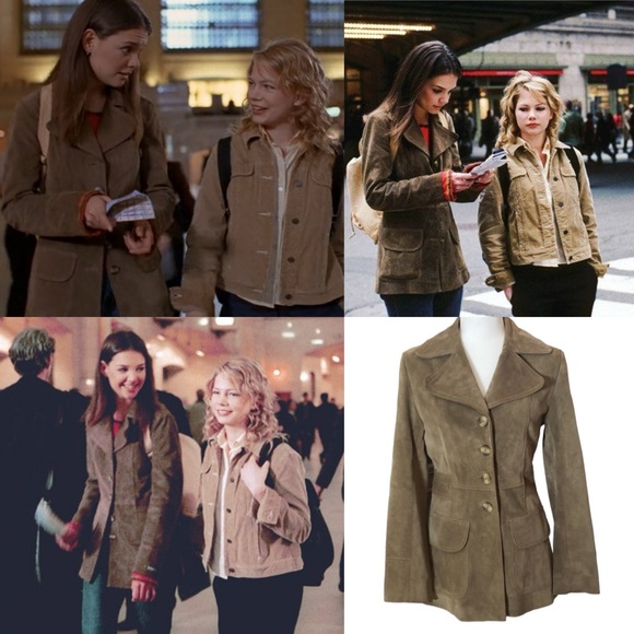 RARE Vintage Suede Coat ASO Joey Potter Dawson’s Creek - Picture 1 of 16